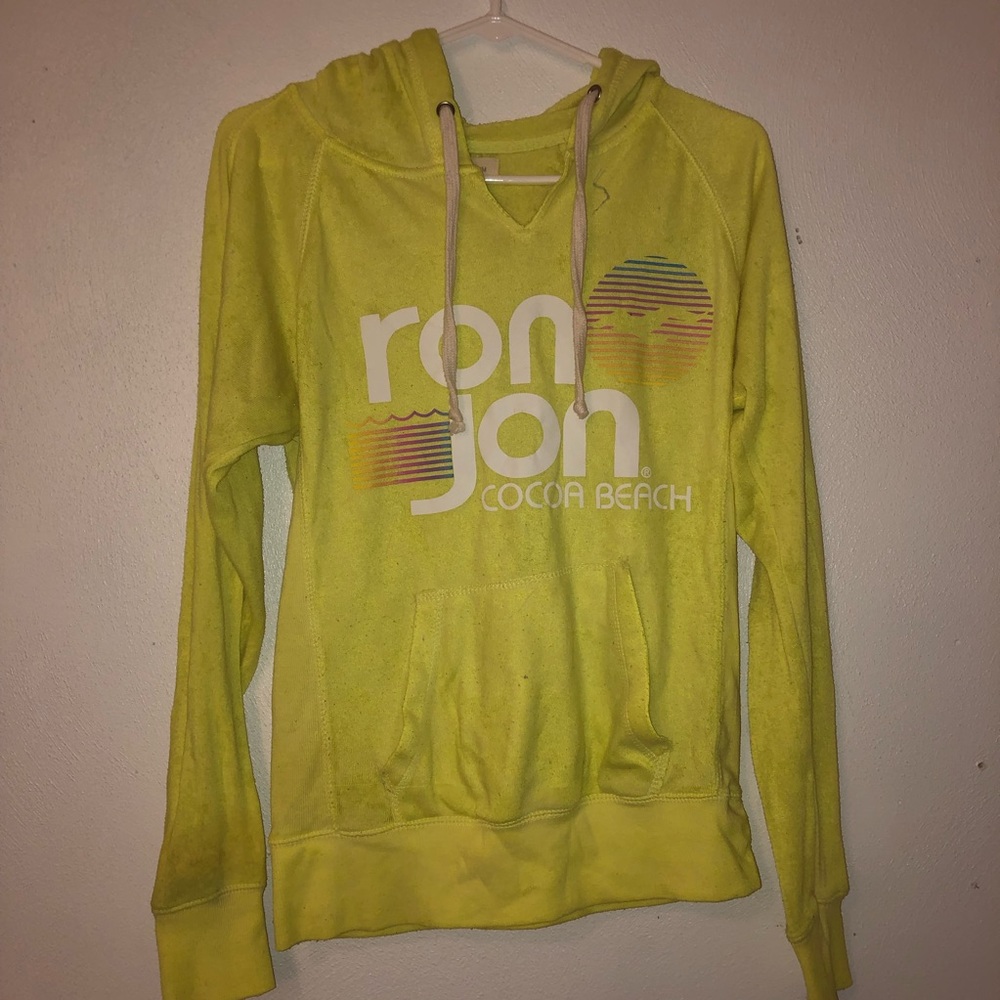 Ron Johns surf shop yellow hoodie